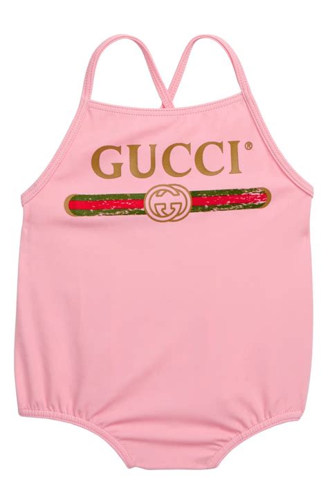 gucci girls swim suits|gucci one piece bathing suit.